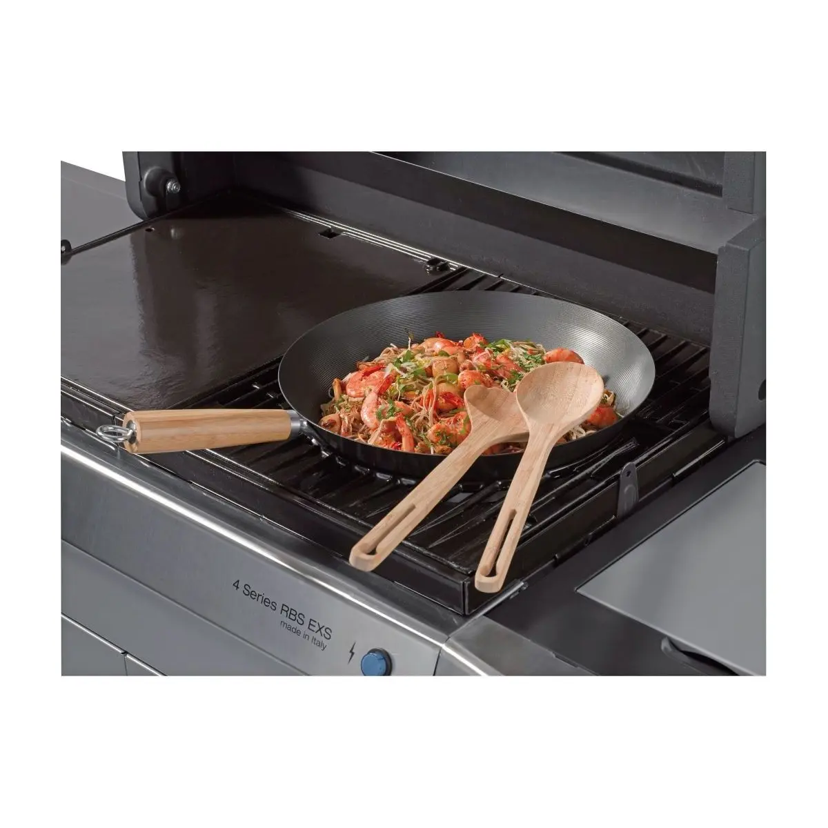 Wok - tacâmuri din bambus pentru grătarul de masă Attitude