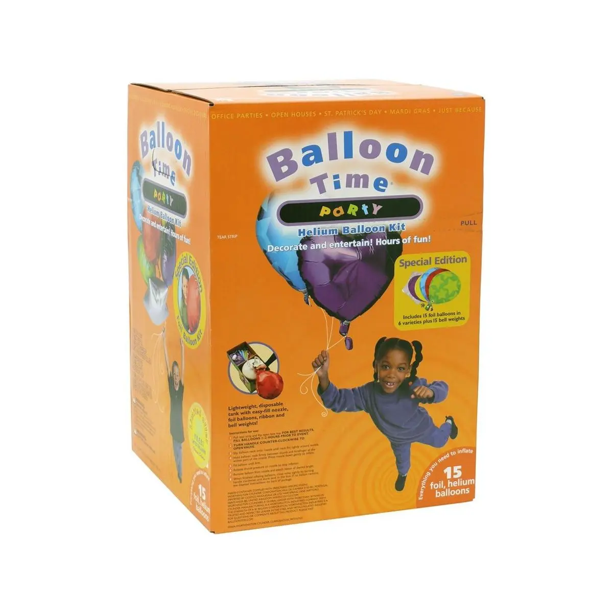 Hélium Balloon Kit Balloon-Time Party Edition