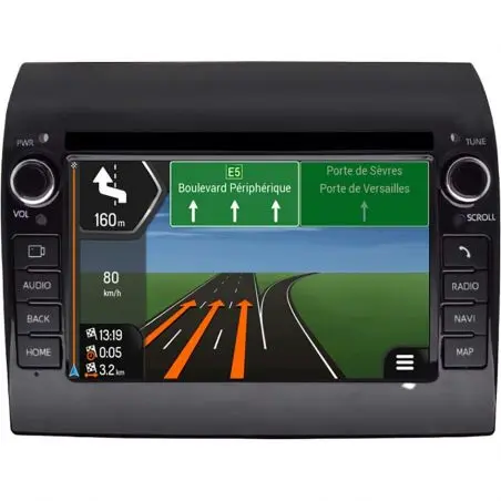 Navigačný systém ESX Vision VNC740 DBJ 4G pre Fiat Ducato, rok 2006/07 - 2021/08