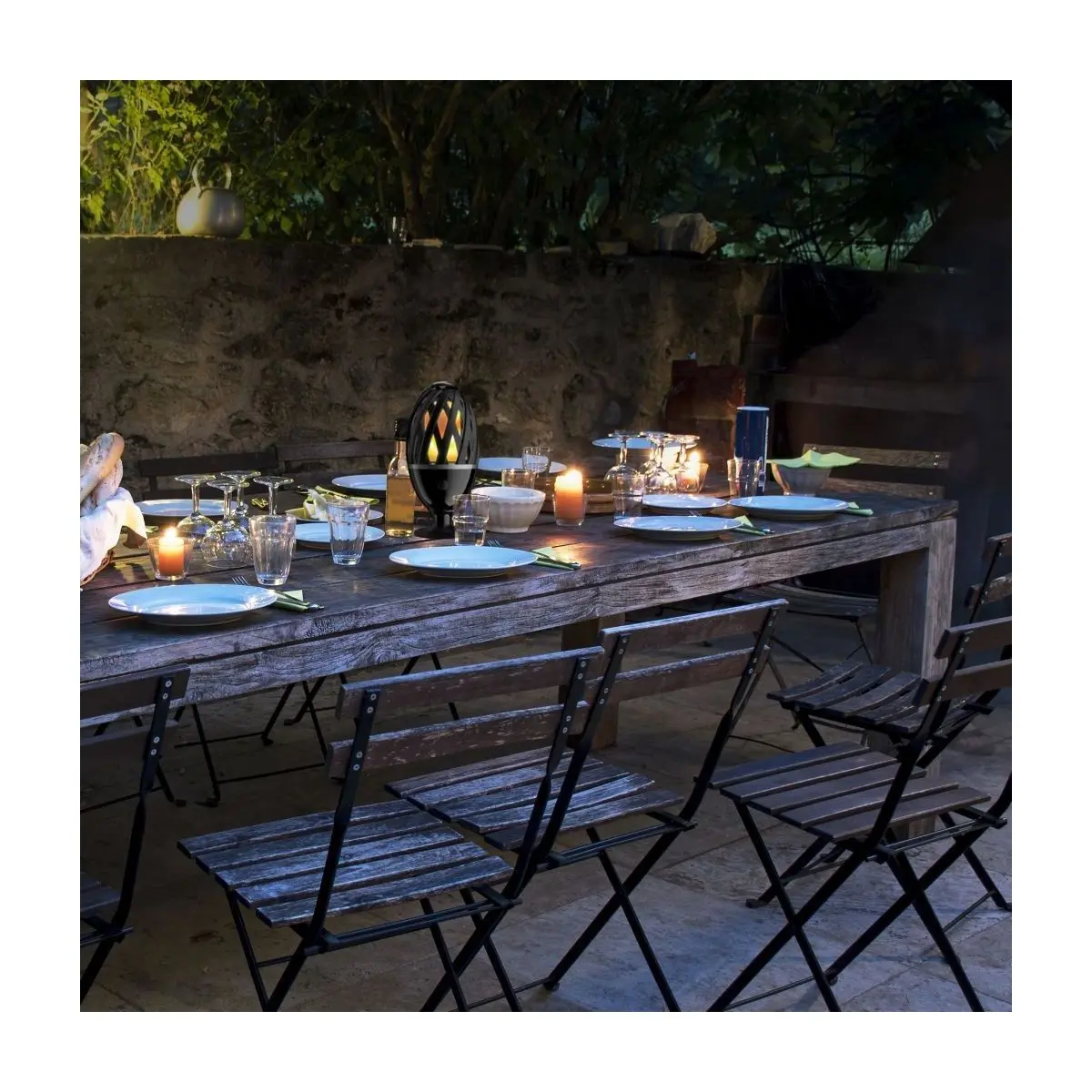 Lanterna LED cu efect de flacara LED