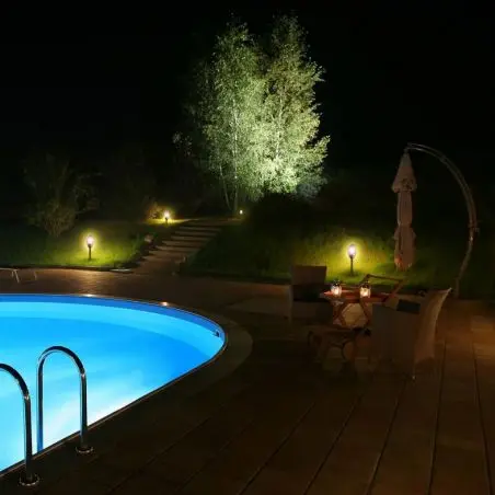 Lanterna LED cu efect de flacara LED